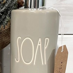 Rae Dunn Grey Bathroom - Soap Pump